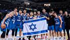 ישראל אחרי הניצחון בטאלין (FIBA) (צילום: ספורט 5)