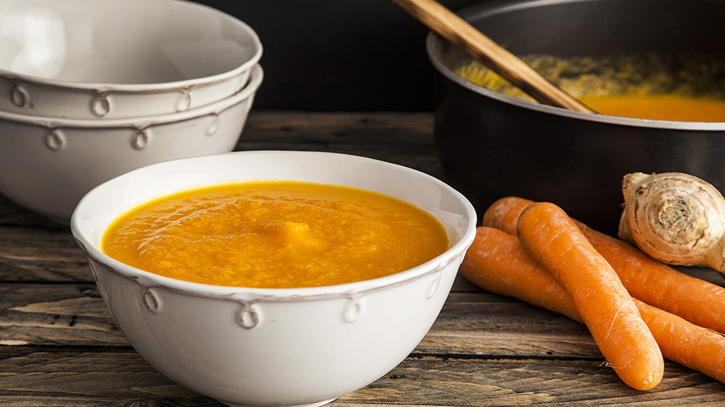 מרק גזר וג'ינג'ר