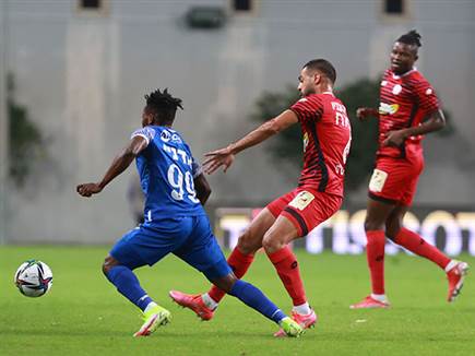 אבל במחצית השנייה לא נרשמו יותר מדי איומים (צילום: מרקו)