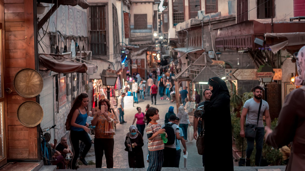 השוק בדמשק (צילום: mohammad alzain, shutterstock)