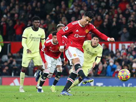 היה שם פעם נוספת עבורר קבוצתו. רונאלדו (getty)