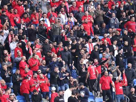 1100 אוהדי סכנין יצאו מאוכזבים (דני מרון)