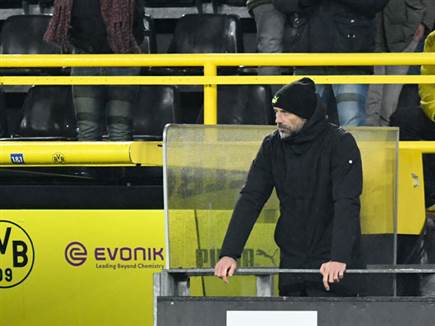 רוזה הזועם סיים את המשחק ביציע (Getty)