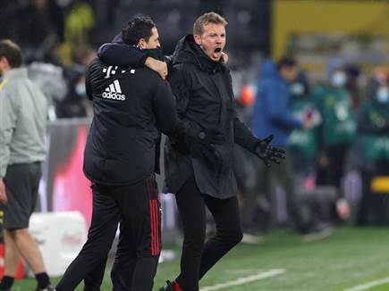 נגאגלסמן בטירוף. ניצחון בקלאסיקר הראשון בליגה (Getty)