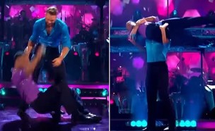 מתוך "רוקדים עם כוכבים" בגרסה הבריטית (צילום: BBC Strictly Come Dancing@, Youtube)