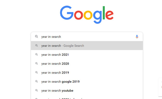 חיפוש אוטומטי בגוגל, סיכום השנה 2021 (צילום: צילום מסך)