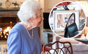 המלכה אליזבת' מעניקה מדליה (צילום: מתוך האינסטגרם הרשמי של משפחת המלוכה, instagram)