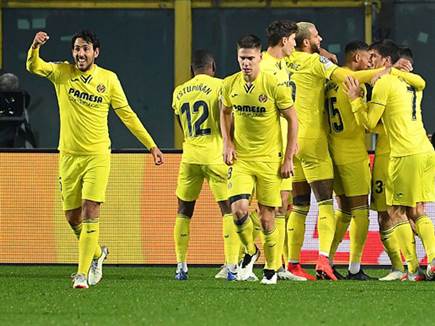 שחקני ויאריאל. משכו זמן בסיום, אבל עלו (Getty)