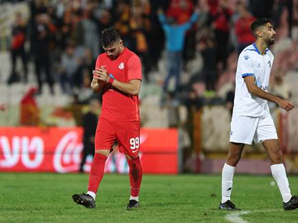 עוז בילו מאוכזב. התקשו במשך דקות ארוכות (לירון מולדובן)