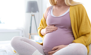 אישה בהיריון (צילום: 123RF‏)