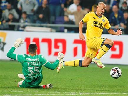 גיבור הערב היה טל בן חיים (צילום: אלן שיבר)