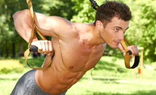 גבר מתאמן (צילום: Daniel_Dash, Shutterstock)