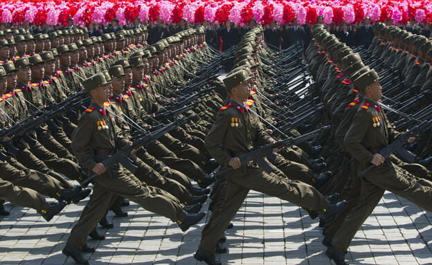 הצבא הצפון קוריאני (צילום: ap)