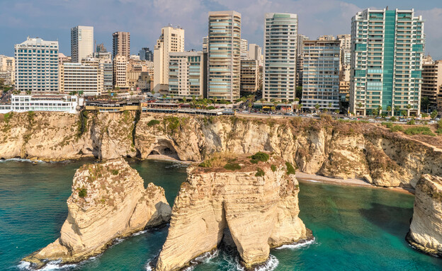 Dove Cliffs in Beirut Lebanon - (Photo: diplomedia, ShutterStock)