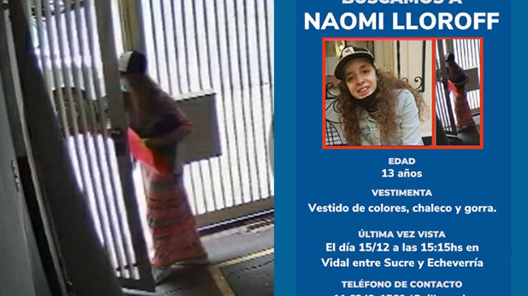 הנעדרת בארגנטינה נעמי לורוף ג'ובן