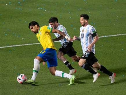בקרוב בליגת האומות? ארגנטינה מול ברזיל (GETTY) (צילום: ספורט 5)