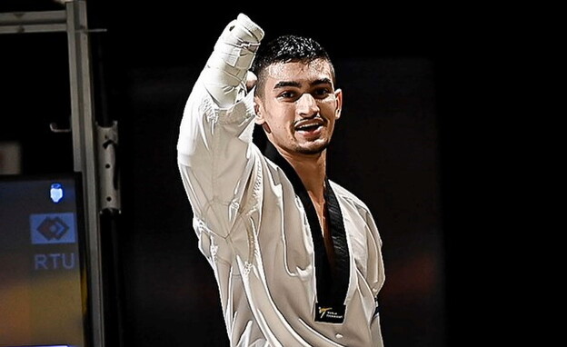אסף יסעור, אלוף העולם בטקוואנדו (צילום: באדיבות הארגון העולמי World Taekwondo)