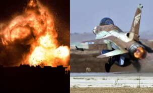 מטוס קרב, תקיפה בסוריה (צילום: ARIS MESSINIS, JACK GUEZ/AFP/GettyImages )