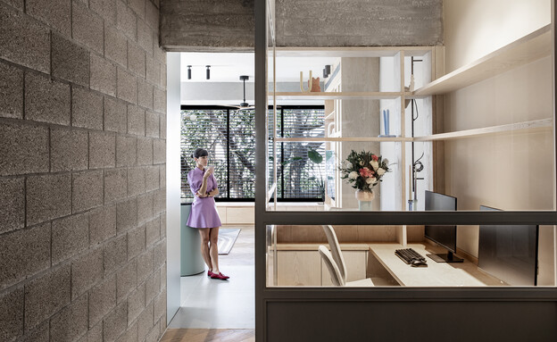 דירה בתל אביב, עיצוב פלורנסיה מיצ'לי - 12 (צילום: איתי בנית)