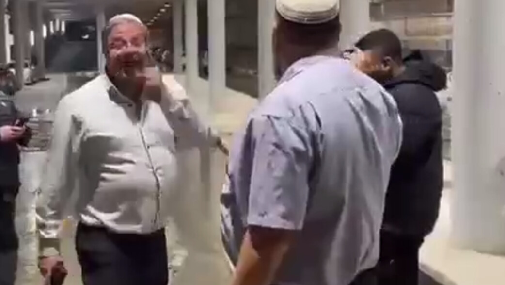 בן גביר איים על מאבטח