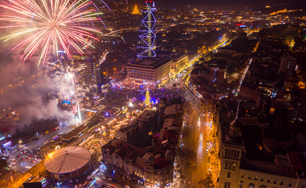 New Year's Celebrations in Tbilisi 2021 (Photo: George Specter, shutterstock)