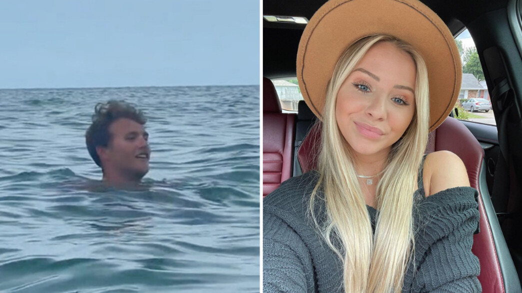 Dara Roberts Did a cruel prank on her brother at the beach leaving him naked