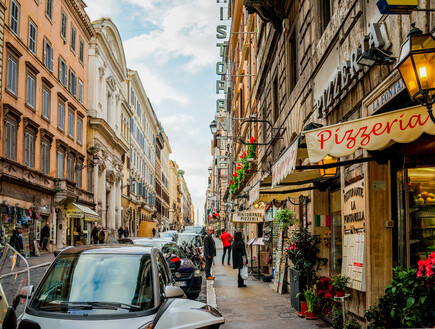 רחוב ברומא, איטליה (צילום: Alan Tan Photography, Shutterstock)