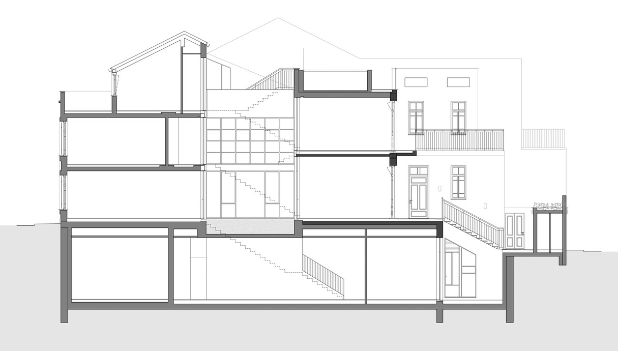 בית בנווה צדק, עיצוב מירב גלן, תוכנית אדריכלית, חלק 1