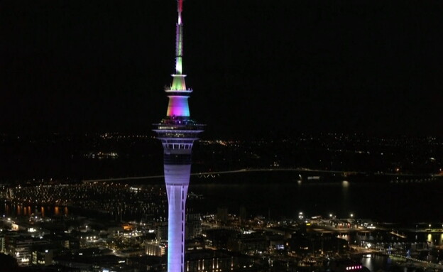 ניו-זילנד סילבסטר 2022 (צילום: AP)