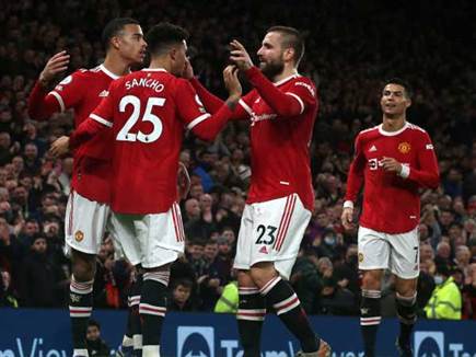 השער לא נרשם על שמו, אבל הוא סיפק מהלך נהדר. סאנצ'ו חוגג (GETTY)