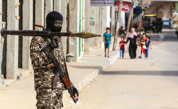 עזה, רצועת עזה, חמאס, ג'יהאד איסלאמי, מחבל (צילום: פלאש 90, פלאש/90 )