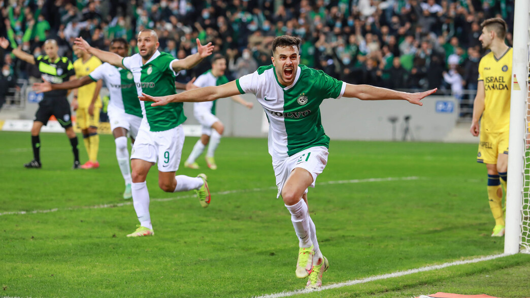 מכבי חיפה מנצחת את מכבי תל אביב בסמי עופר