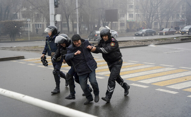 The riots in Kazakhstan (Photo: ap)