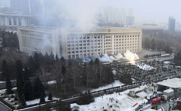 The riots in Kazakhstan (Photo: ap)