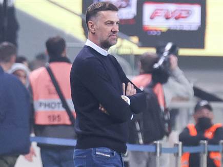 מלאדן קרסטאיץ'. בינתיים אוהדי מכבי ת"א יכולים להיות מרוצים (דני מרון)