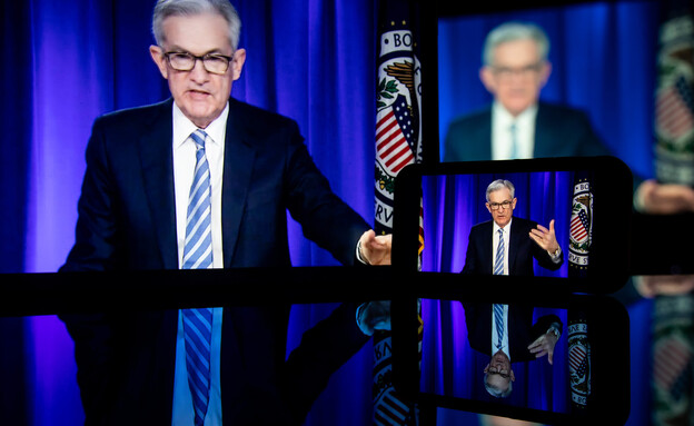 יו"ר הפד, ג'רום פאוול (צילום: Michael Nagle/Bloomberg , Getty Images)