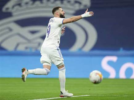 כבר עם 301 שערים במדי ריאל. בנזמה (GETTY)