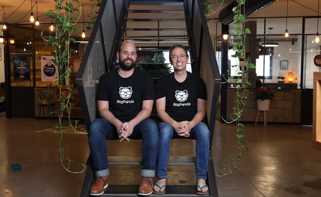 מייסדי Big Panda אסף רזניק (מנכ"ל) ואליק איזנברג ( (צילום: ביגפאנדה)
