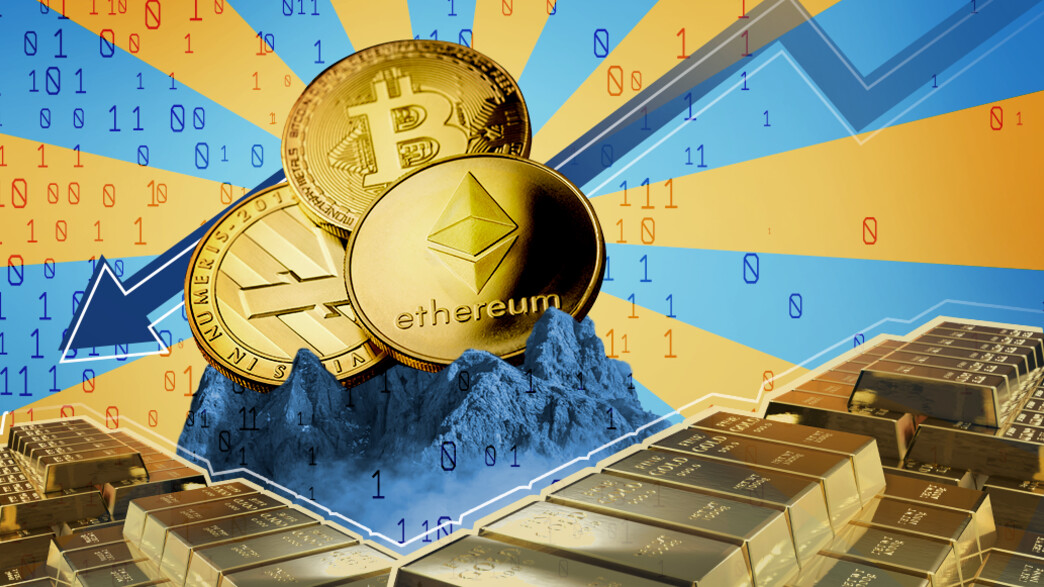 אילוסטרציה קריפטו ביטקוין אילוסטרציה קריפטו ביטקוין