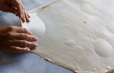 בויוס מנגולד וגבינות - פותחים את הבצק