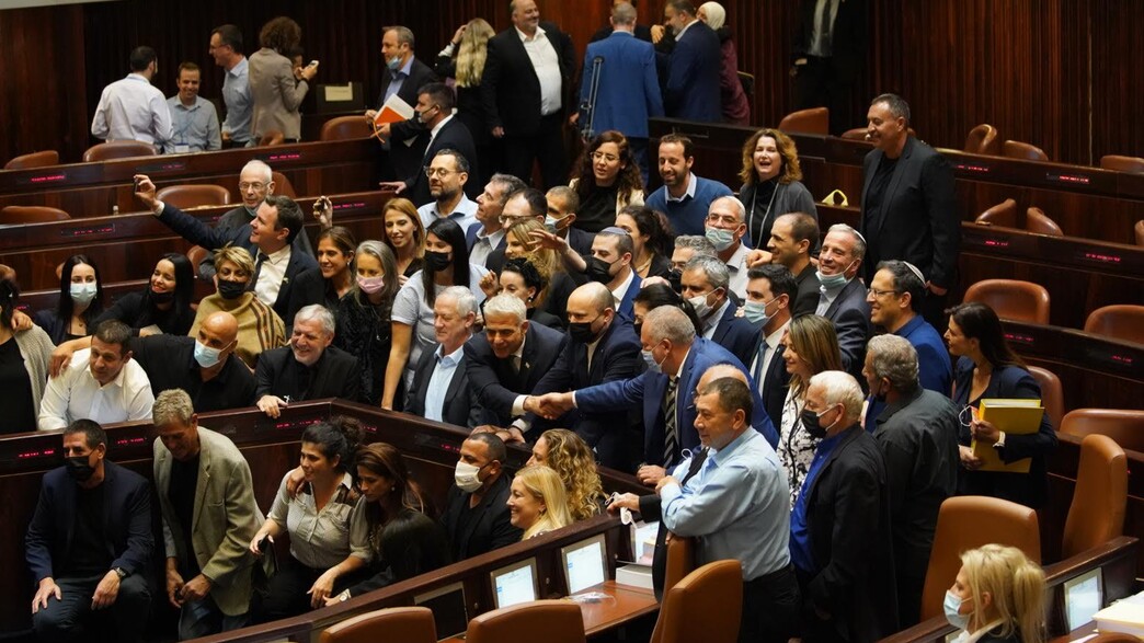 הקואליציה לאחר ההצבעה על תקציב המדינה