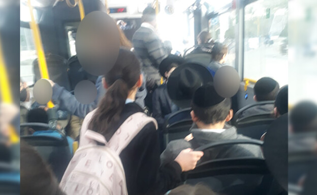 עומסים בקווי האוטובוס בבית שמש (צילום: ארגון נהגי האוטובוסים בישראל)