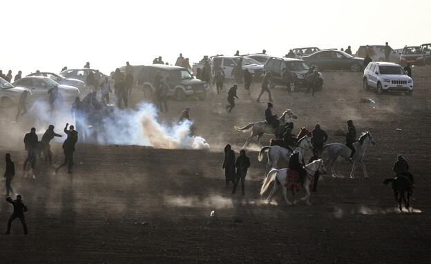 מהומות בנגב (צילום: רויטרס)