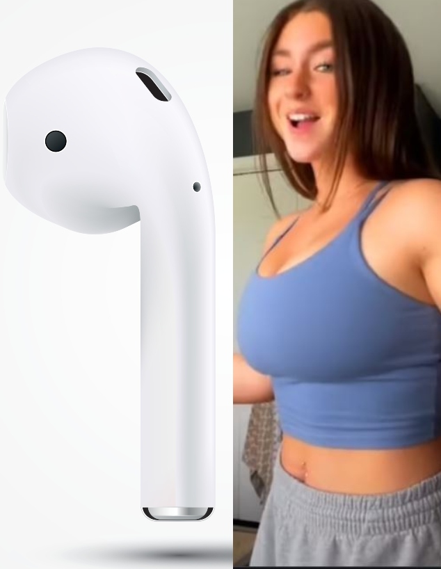 TikTok figure: “My body is shaped like an AirPod”