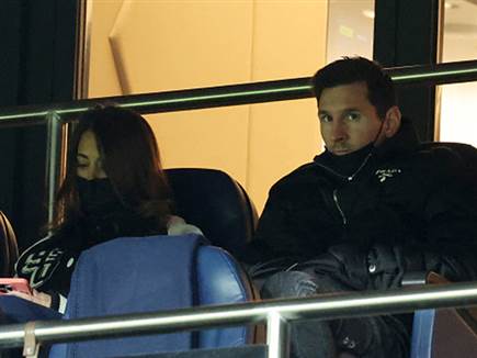 אהב את מה שראה. מסי (GETTY)