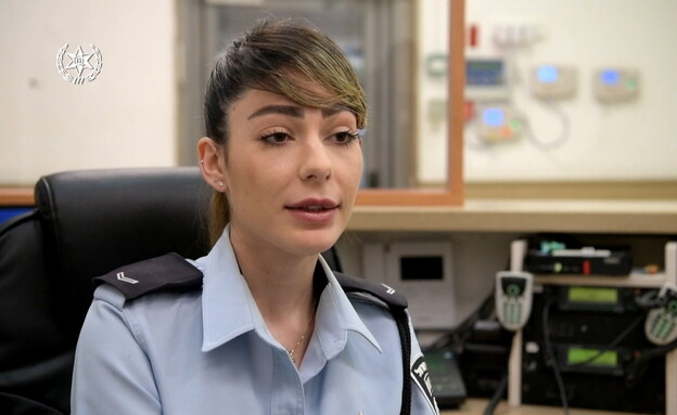 השוטרת זיהתה את המצוקה – וחיי האישה ניצלו (עיבוד: דוברות המשטרה)