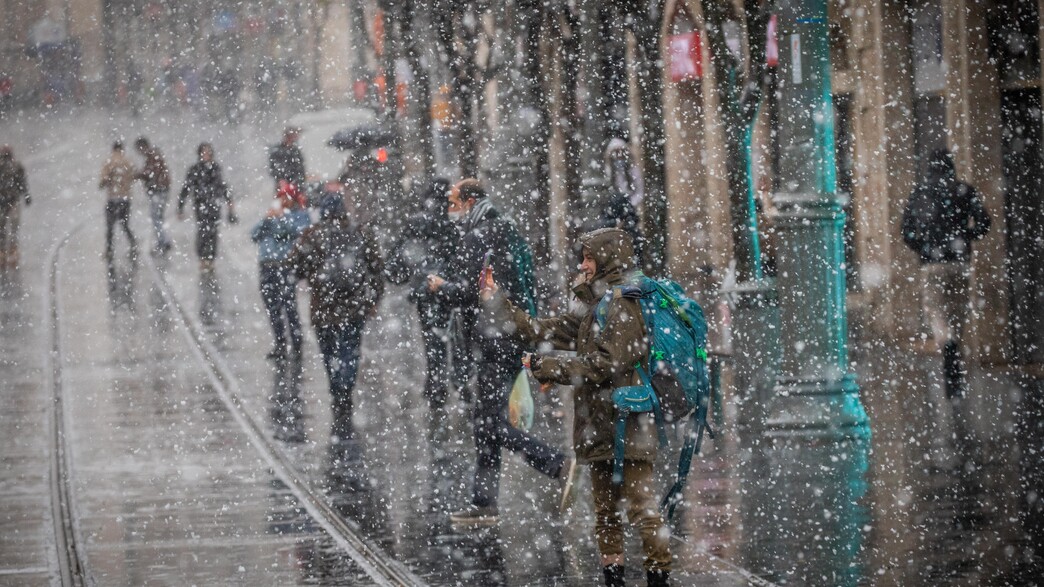 שלג בירושלים