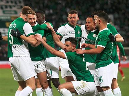 עם שער בלתי נתפס ששלח את הירוקים ליתרון (צילום: אלן שיבר)