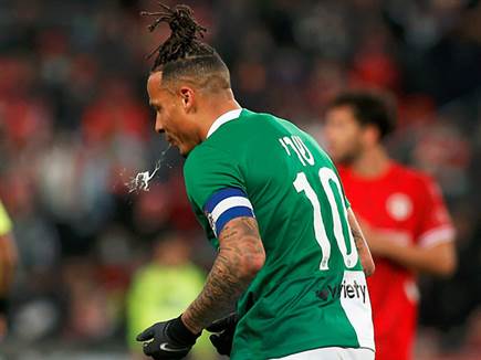 חיפה קיבלה את העידוד ושלטה (צילום: אלן שיבר)