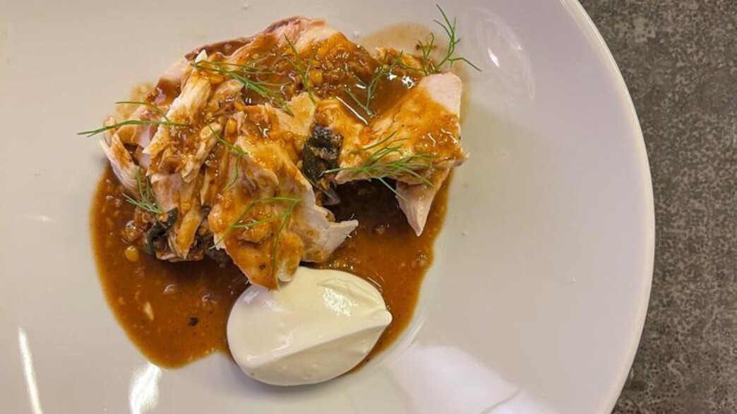 דג וארטישוק ירושלמי בקונפי דג וארטישוק ירושלמי בקונפי